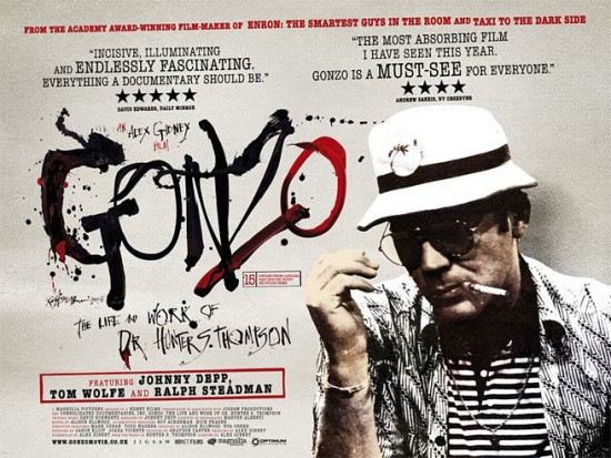 :     .  / Gonzo: The Life and Work of Dr. Hunter S. Thompson (2008)